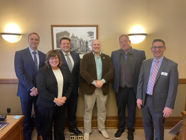 Last week, the Professional Insurance Agents of Wisconsin stopped by to chat about legislation and discuss budget requests. It was a pleasant visit, and I appreciate the support they offer the legislators!
