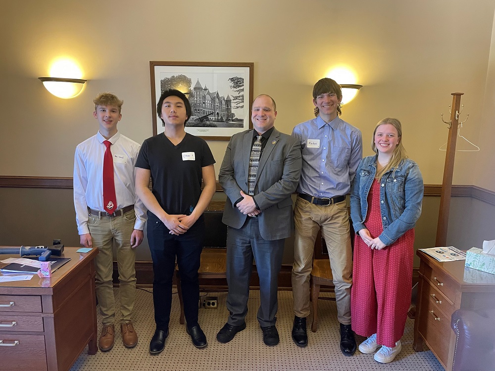 On March 14, the Wisconsin Youth Apprenticeship Program stopped by to chat about their work experience within the program. It's great to see hardworking students actively working to develop skills that will directly benefit their future.