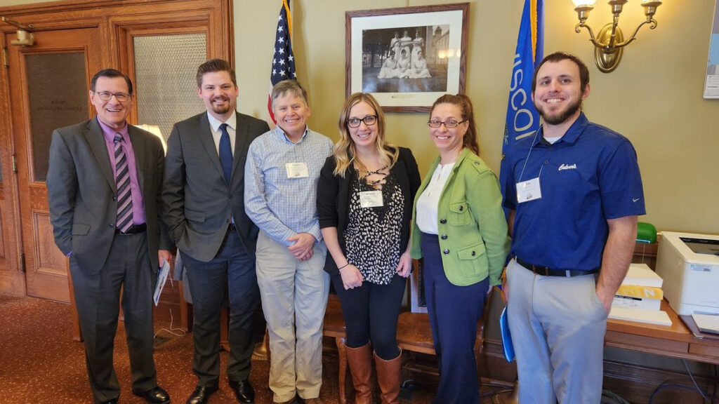 Rep. Nate Gustafson met with constituents from the Wisconsin Restaurant Association