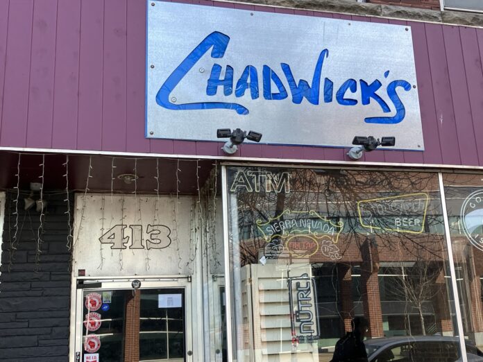 Chadwick's bar, College Avenue, Appleton, Wisconsin