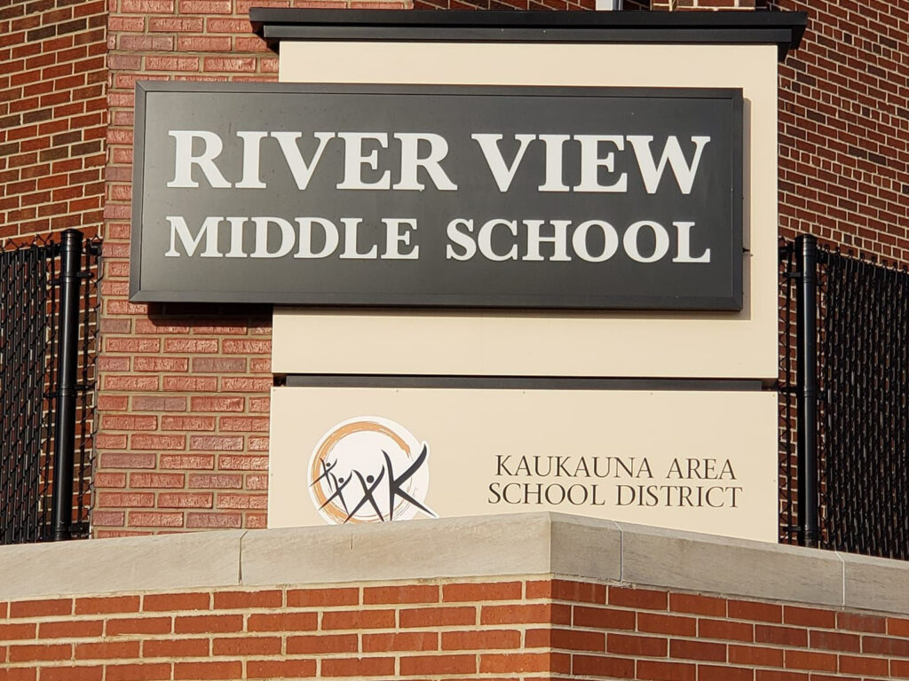 River View Middle School, Kaukauna, Wisconsin.