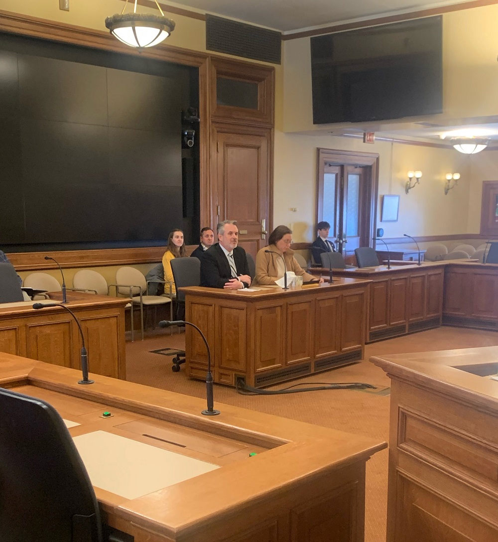 On Tuesday, Rep. David Steffen's expungement legislation received a public hearing in the Senate Committee on Judiciary and Public Safety.