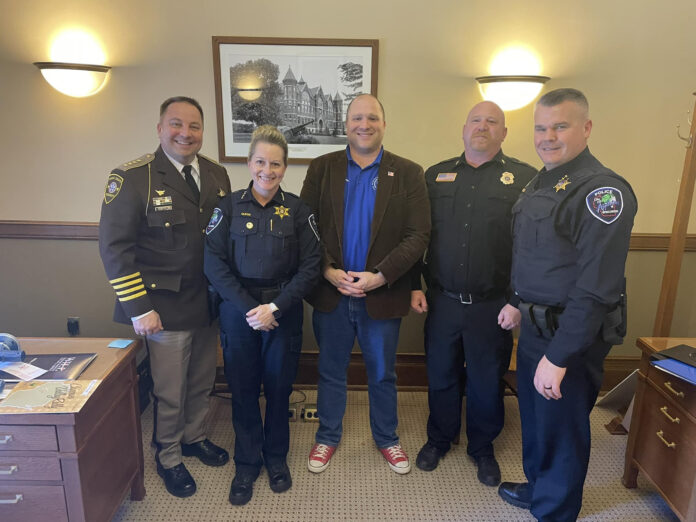 In light of the recent tragedy in northern Wisconsin, it is critical to hear from our law enforcement officers. Rep. Shae Sortwell welcomed them to the Capitol to hear how we can best support their efforts to keep the peace.