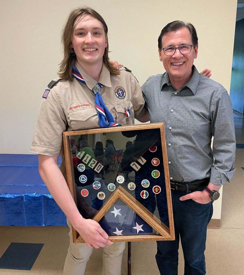 Last weekend I was proud to attend the Eagle Scout ceremony for Nick Davis.