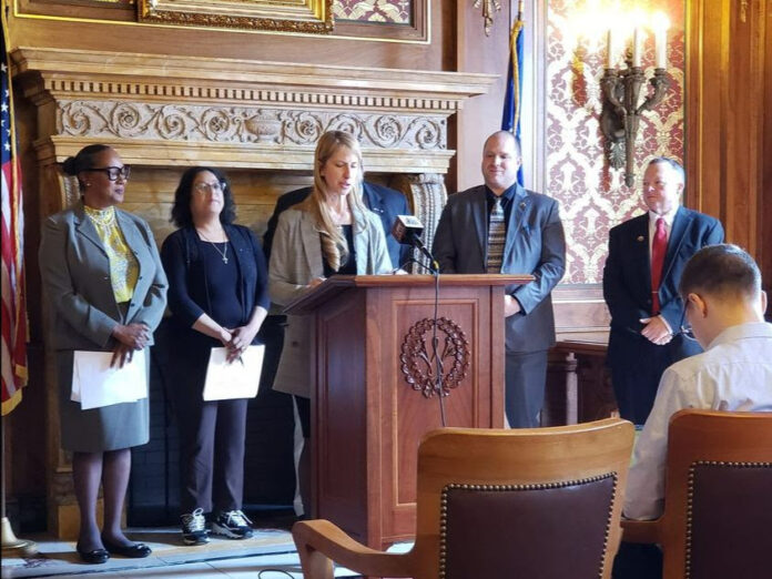 A bi-partisan group of Wisconsin Representatives and Senators released seven bills aimed at making the state's elections better.