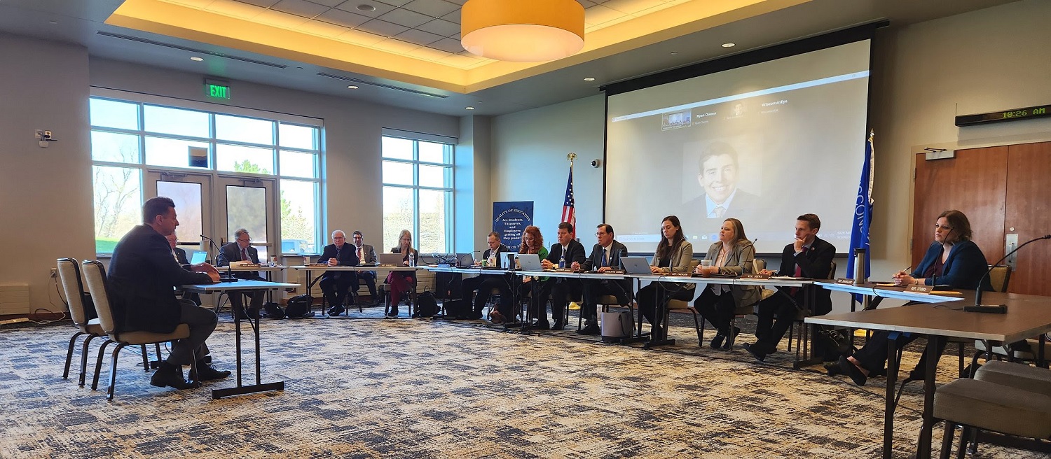 The University of Wisconsin-Oshkosh hosted the Wisconsin Assembly Committee on Colleges and Universities meeting on the topic of free speech and intellectual diversity on college campuses.