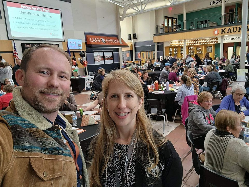 Wisconsin State Rep. Joy Goeben attended the Future Strong Summit at Kaukauna High School.