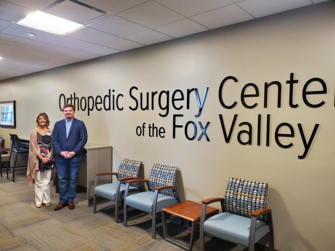 Wisconsin State Rep. Nate Gustafson toured the Orthopedic Surgery Center of the Fox Valley in Neenah.