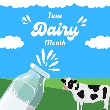 June is Dairy Month in Wisconsin.