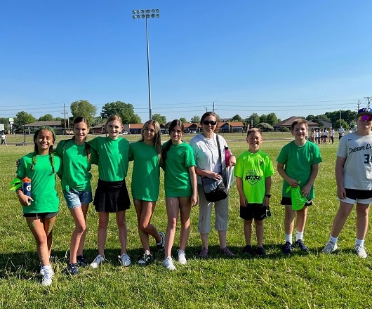 Senator Rachael Cabral-Guevara volunteered at St. Joe's Olympic Day on June 1, 2023.