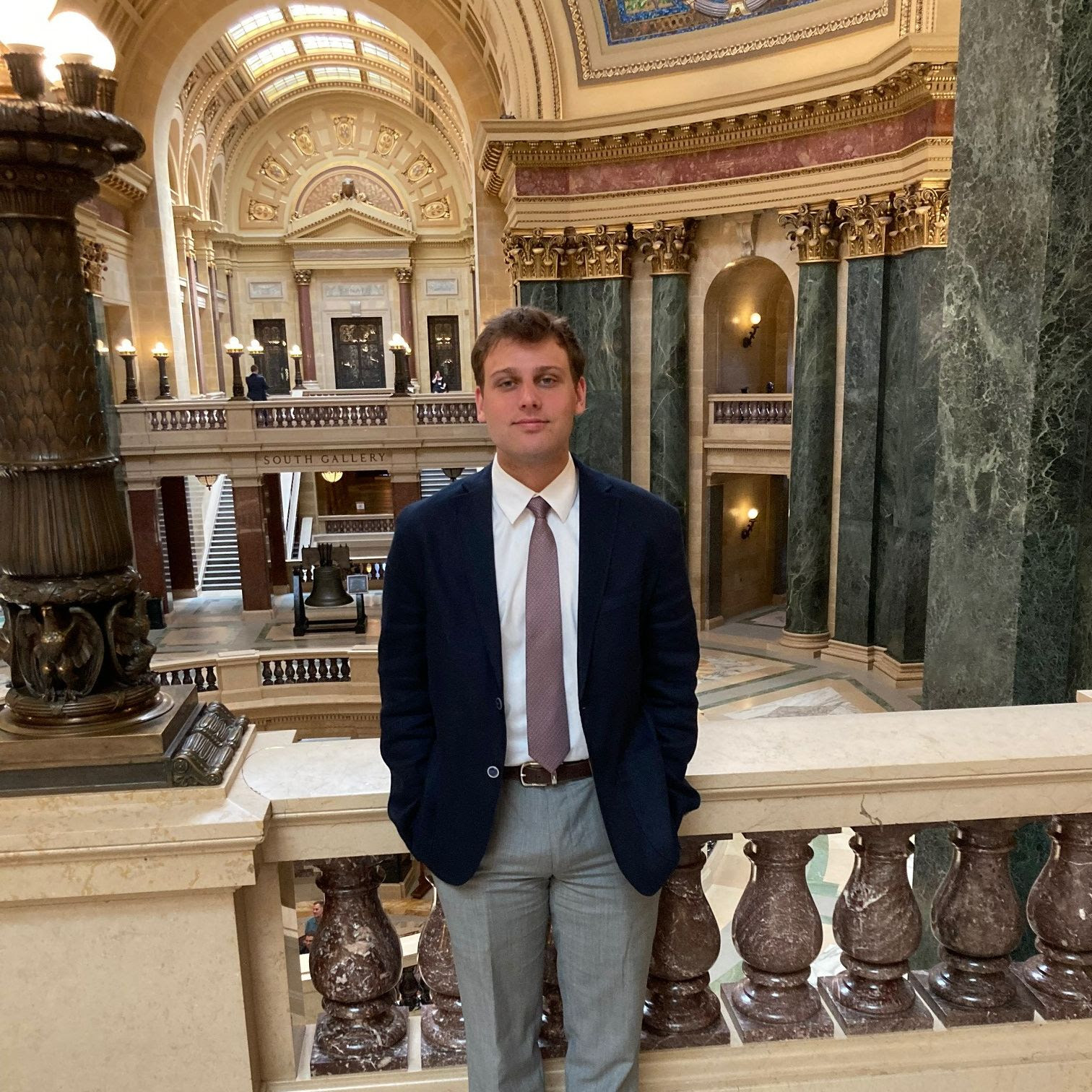 State Rep. Joy Goeben's summer intern.