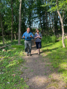 Wisconsin Sen. Rachael Cabral-Guevara with the Audubon Great Lakes Association in Appleton