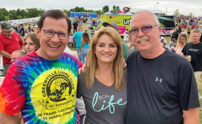 Wisconsin State Rep. Dave Murphy attended Catfish Weekend.