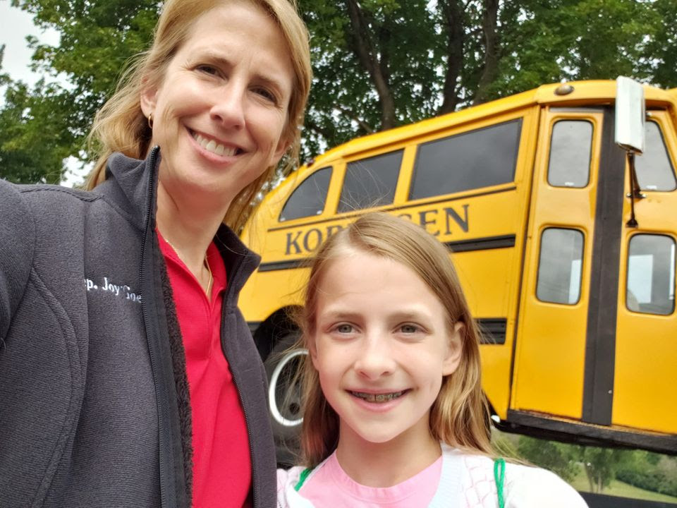 Wisconsin State Rep. Joy Goeben and her daughter visited the Grignon Mansion.