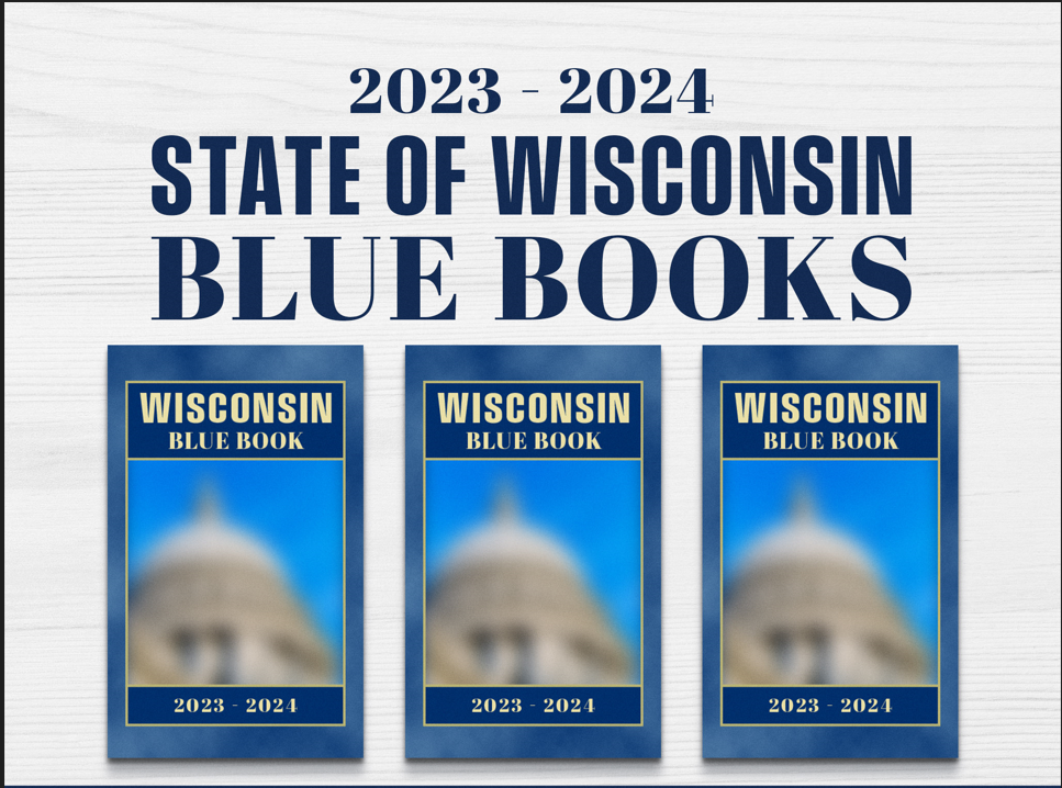 2023-24 State of Wisconsin Blue Books are here.