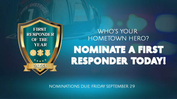 Wisconsin State Rep. Dave Murphy is seeking nominations for the First Responder of the Year Award for the 56th Assembly District.  