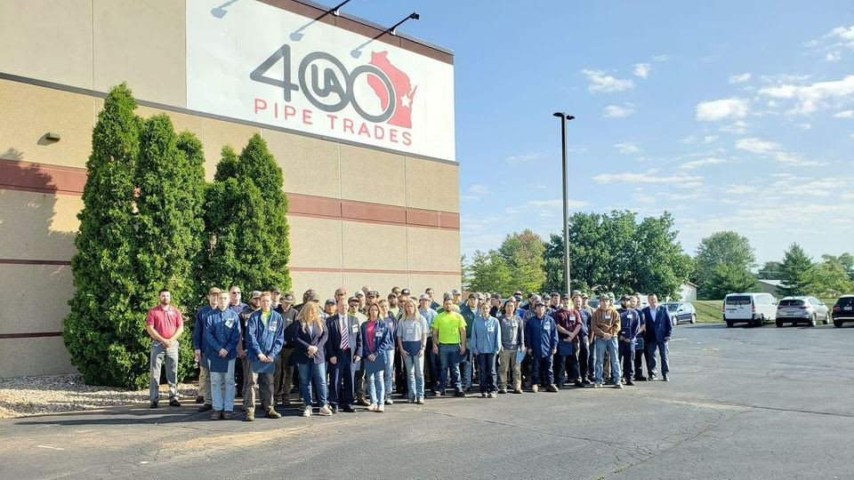 UA 400 Pipe Trades and the Mechanical Contractors Association held its fourth annual Apprentice Signing Day on Friday, September 15, 2023.