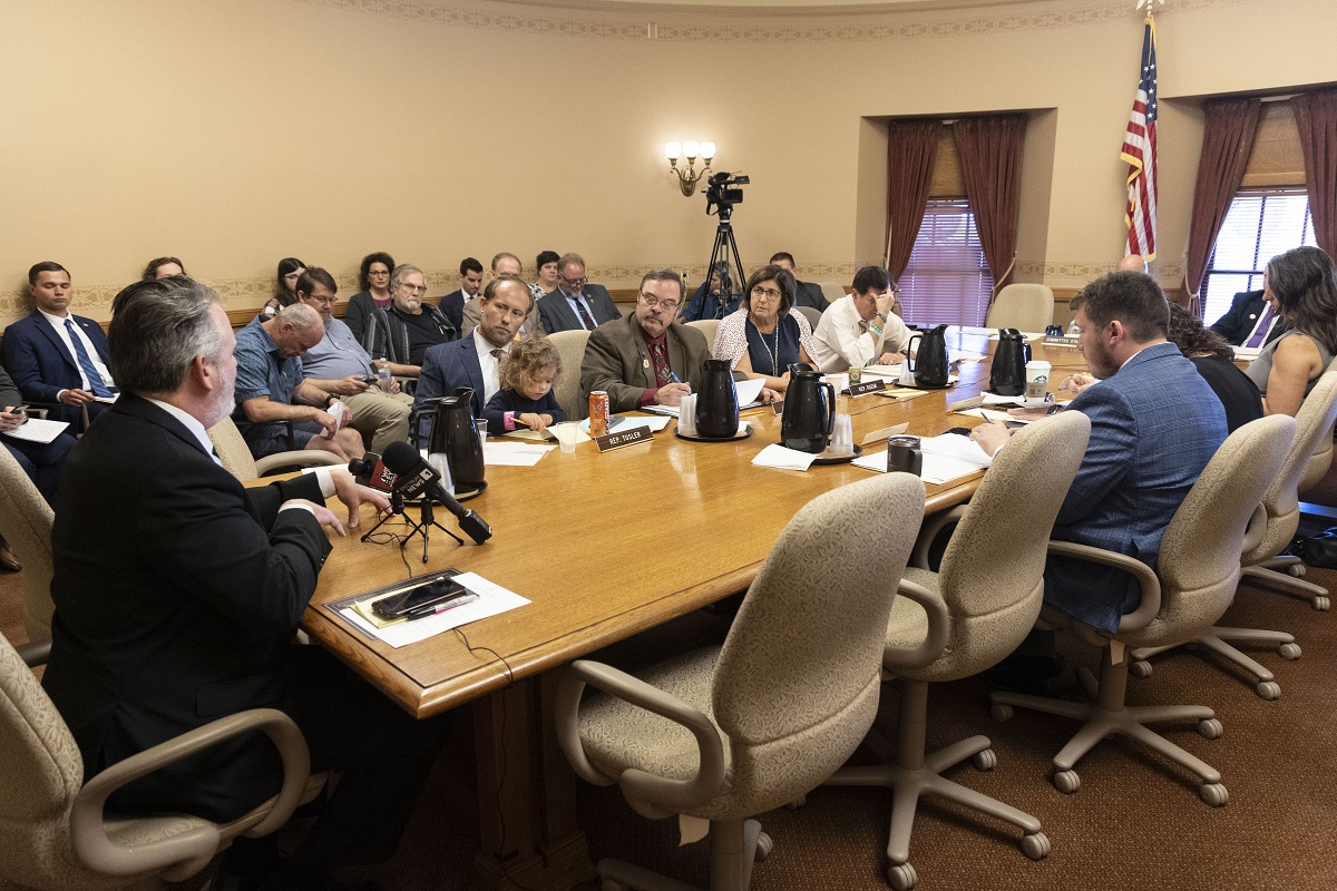 Wisconsin State Rep. David Steffen testified before the Assembly Committee on Campaigns & Elections in favor of a bill that would create an absentee ballot text message tracking system in Wisconsin.