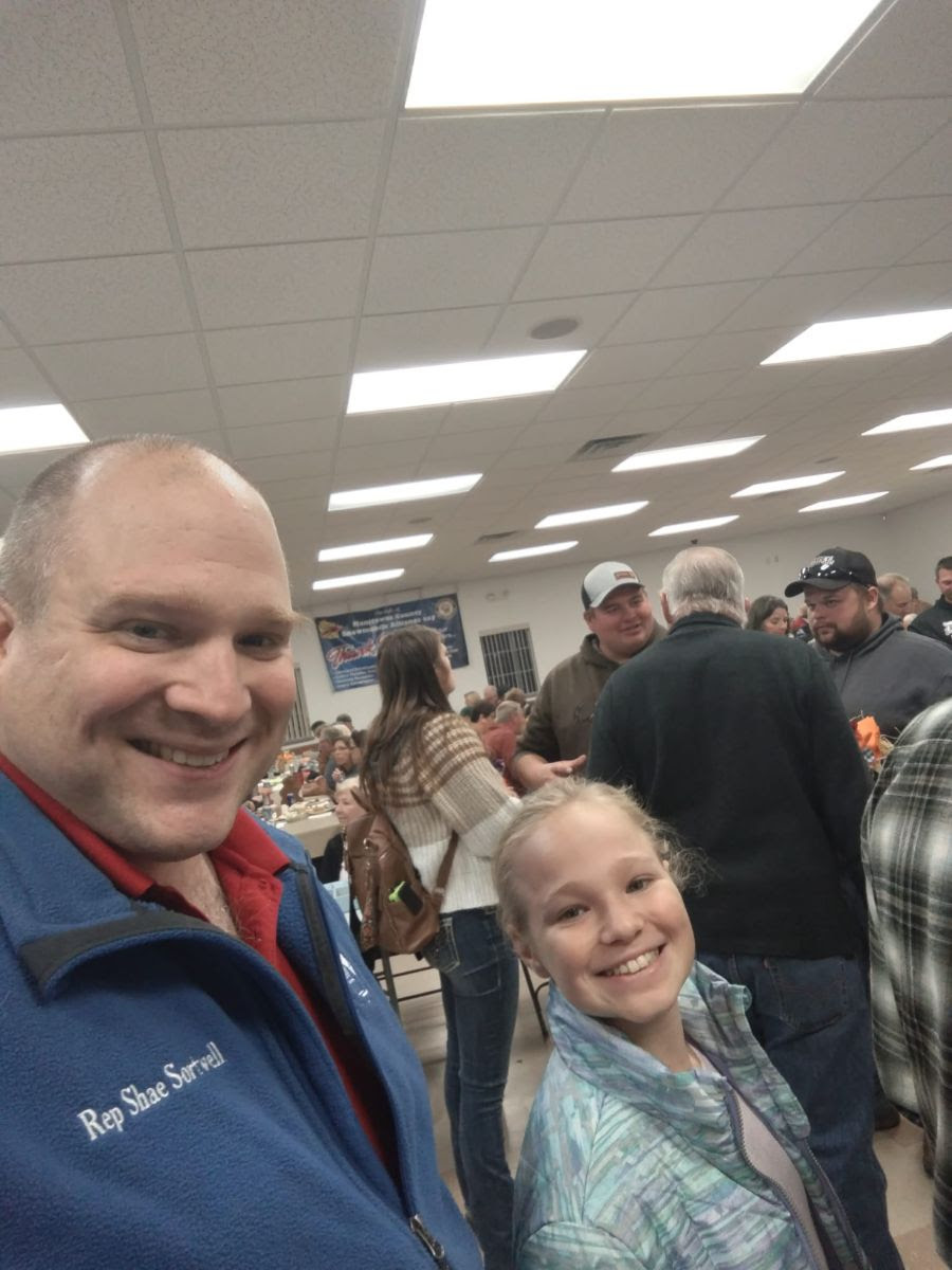 Wisconsin State Rep. Shae Sortwell and family attended several 2nd District events.