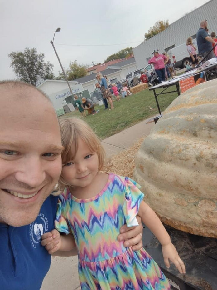 Wisconsin State Rep. Shae Sortwell and family enjoyed the Wrightstown Fall Festival.