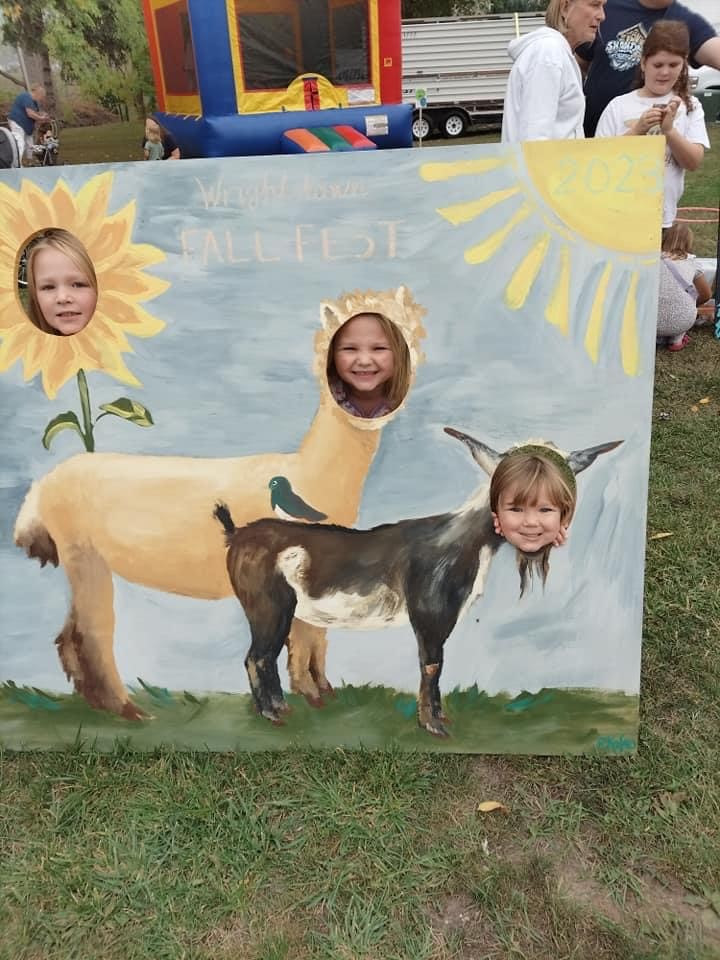 Wisconsin State Rep. Shae Sortwell and family had fun at the Wrightstown Fall Festival.