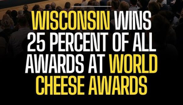 Wisconsin cheese artisans brought home 25 percent of all awards presented at the recent World Cheese Awards in Trondheim, Norway.