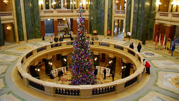 Wisconsin State Rep. Dave Murphy invites kids from the 56th Assembly District to submit ornaments for this year's Wisconsin State Capitol Christmas Tree.