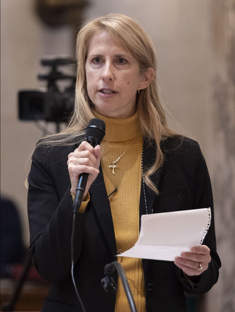 Wisconsin State Rep. Joy Goeben stands for women.