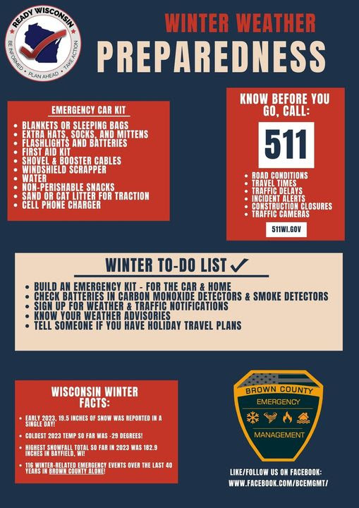 Tips for winter weather prepardness.