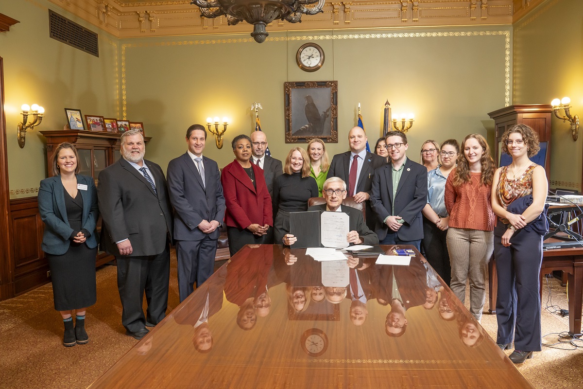 Wisconsin Gov. Tony Evers signed into law two bills promoted by the Study Committee on Occupational Licenses, led by State Rep. Shae Sortwell.