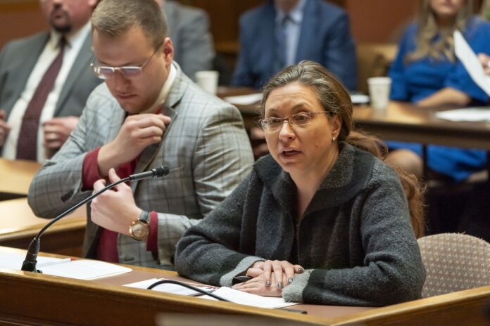 Wisconsin State Sen. Rachael Cabral-Guevara and Rep. Nik Rettinger testified to the Education Committee.