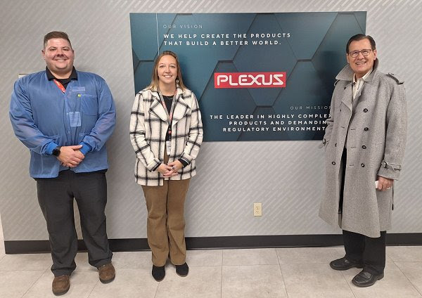 Plexus Corp. won last fall’s “Coolest Thing Made in Wisconsin” contest held by Wisconsin Manufacturers and Commerce, the state’s chamber of commerce.