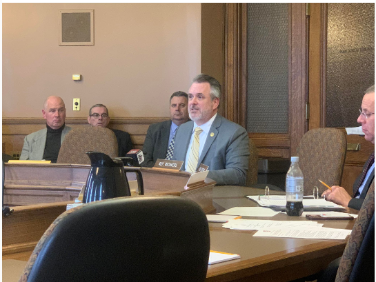 Wisconsin State Rep. David Steffen testified before the Assembly Committee on Criminal Justice and Public Safety on a bill to empower victims of child sex trafficking.