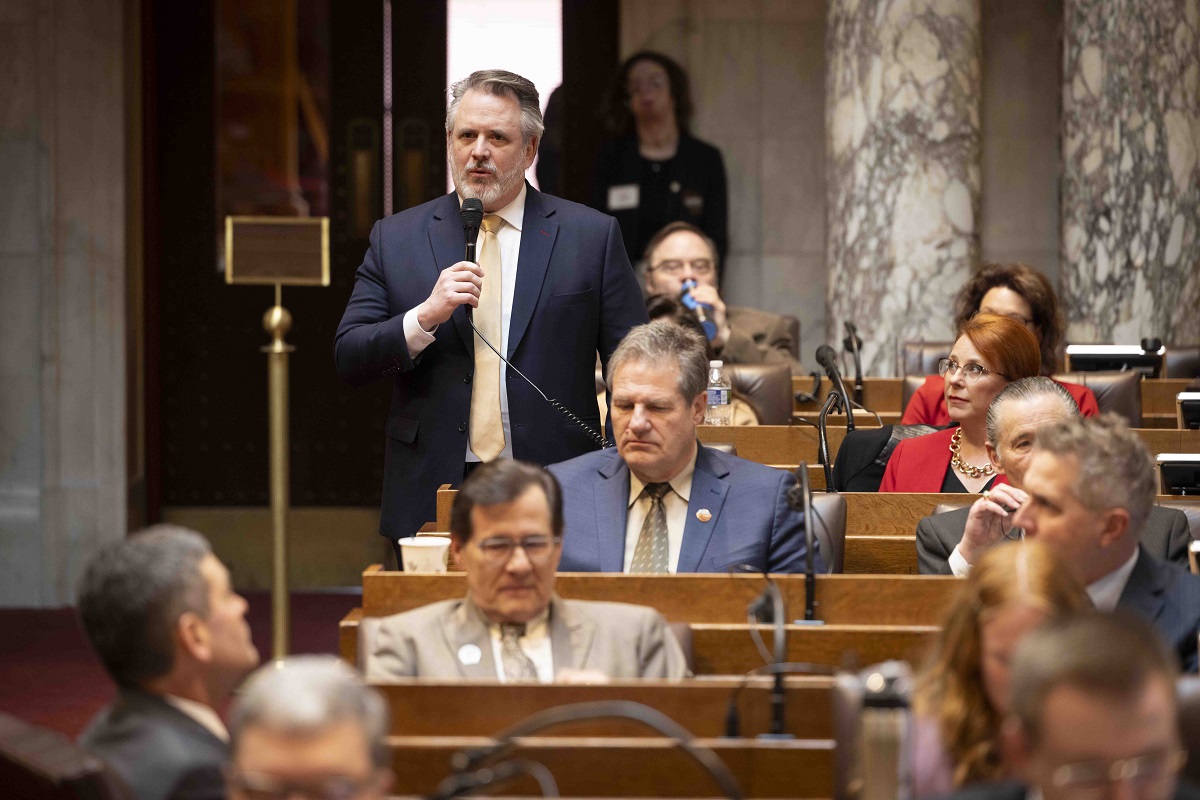 Wisconsin State Rep. David Steffen discusses his bill to create a transportation tax credit for people who are legally blind to help cover the costs of getting to and from work. 