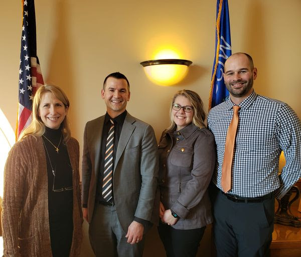 Representatives from Kaukauna Area School District were at the Capitol this week to share the work they are doing and plans they have for the future of their district. 