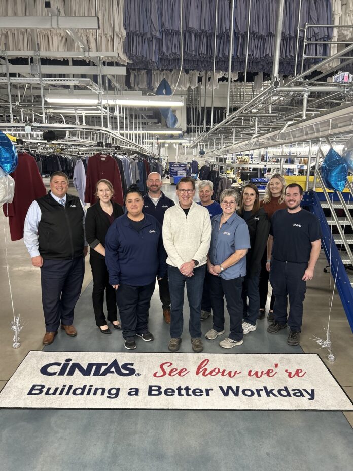 Wisconsin State Rep. Dave Murphy toured CINTAS this week. What a wonderful bunch of people!