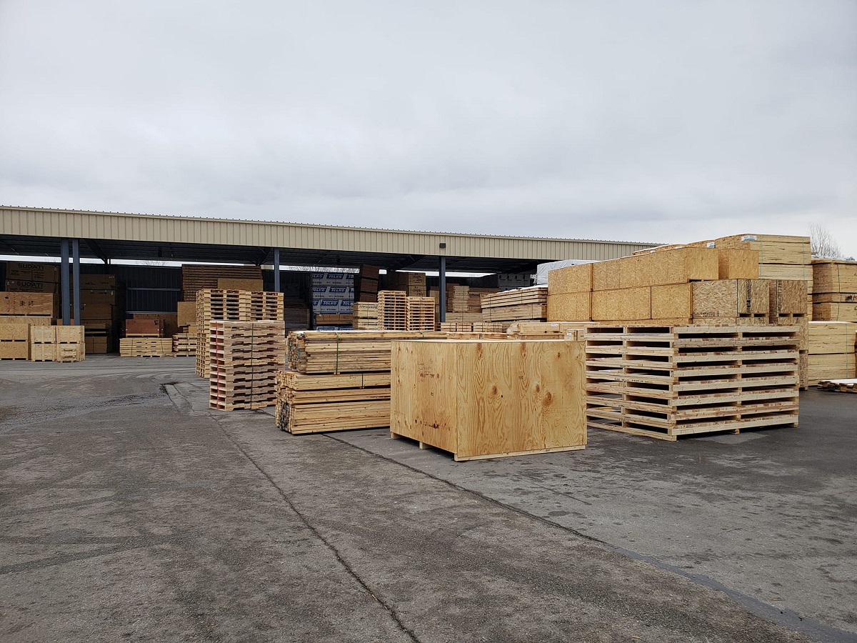 Fox Valley Wood Products specialize in wood pallets, shipping crates and boxes, as well as machinery skids. 