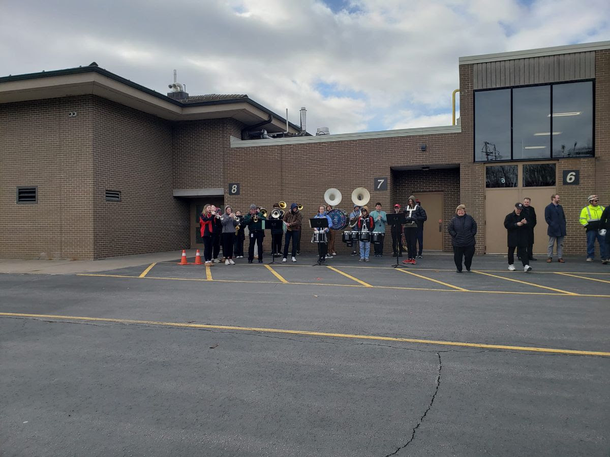 Hillcrest Elementary, a part of the Pulaski Community School District, located in Hobart, held a groundbreaking ceremony.