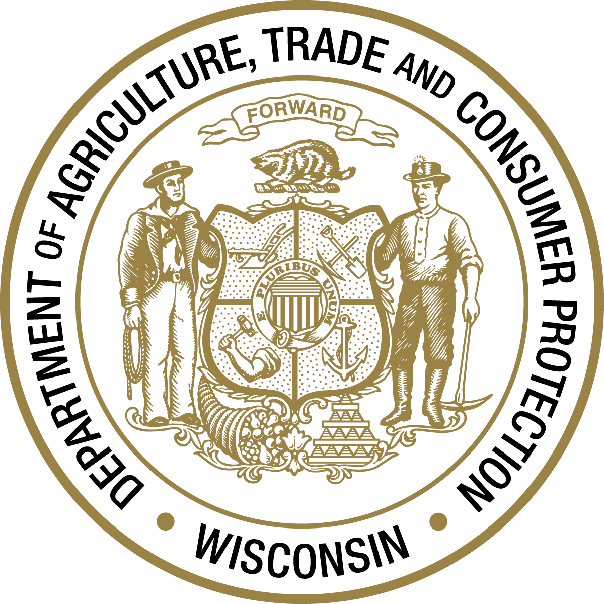 Wisconsin Department of Agriculture Trade and Consumer Protection logo.