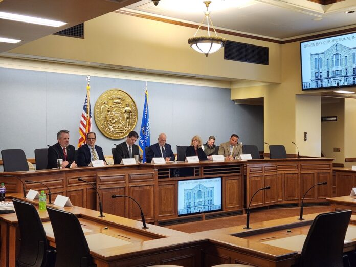 Wisconsin State Rep. David Steffen participated in a roundtable discussion about closing Green Bay Correctional Institution.