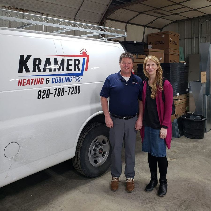 Wisconsin State Rep. Joy Goeben recently had a great visit to Kramer Heating and Cooling in Little Chute.