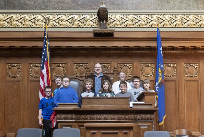 Welcome to the Capitol, Zion Lutheran! A small but mighty group! Thanks for stopping by.