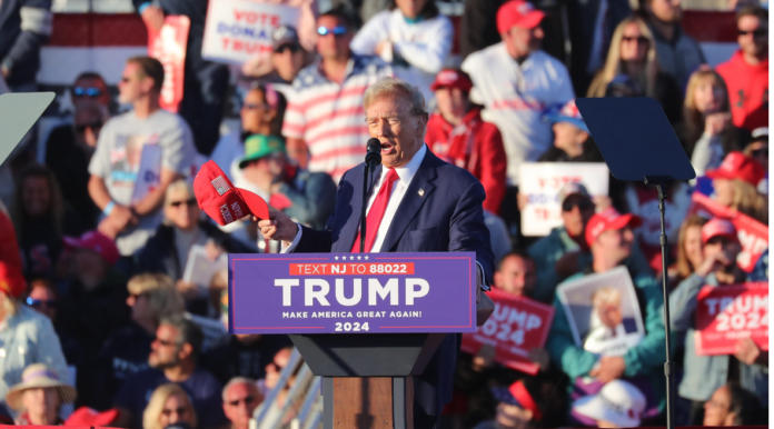 The Trump Rally in Wildwood, New Jersey on May 11 reportedly drew a crowd of 100,000.