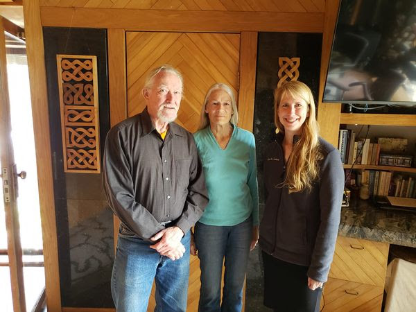 Wisconsin State Rep. Joy Goeben toured constituent Lila and Dave''s off-the-grid home.