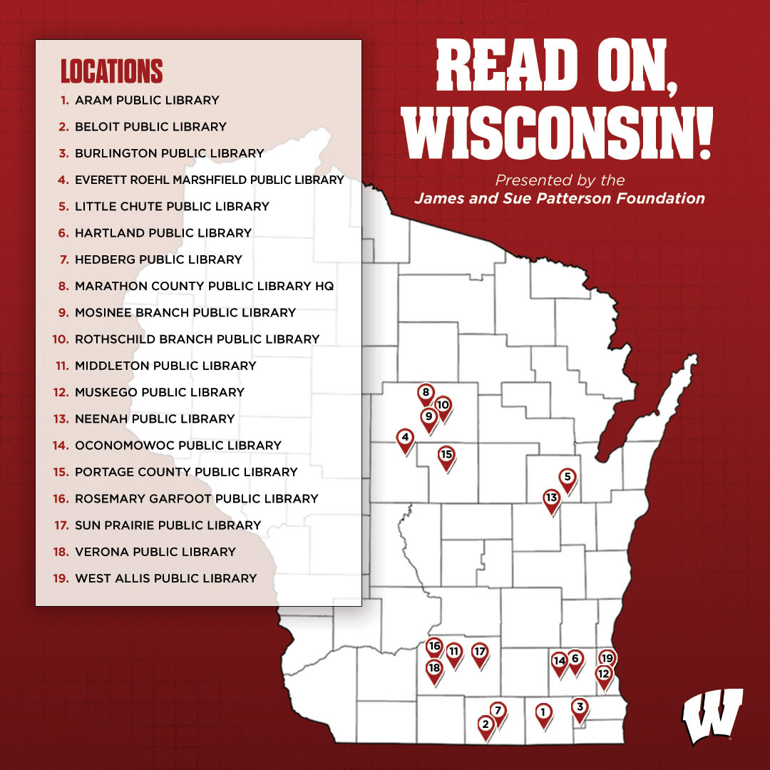 Little Chute Public Library, in District 5, will be participating in ‘Read On, Wisconsin.'