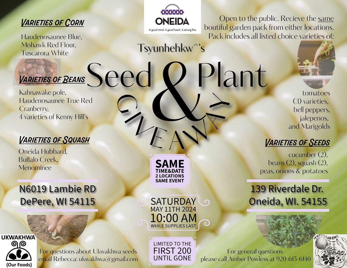 Seed and Plant Giveaway