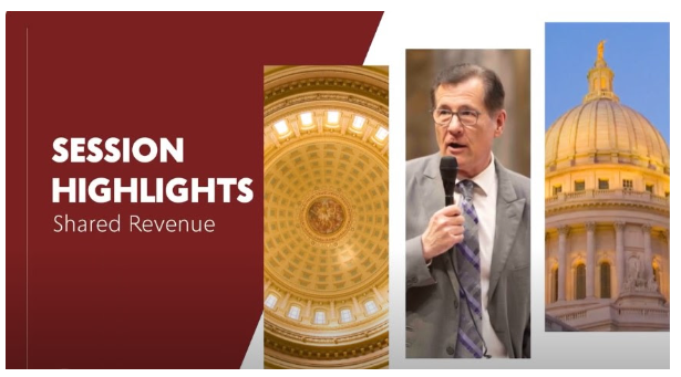 Wisconsin State Rep. Dave Murphy's highlights the work he did on shared revenue during the recently ended legislative session.