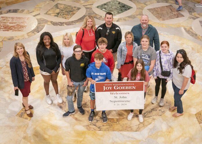 St. John Nepomucene school visited the capitol last week. I am always happy to see local schools making the trip to Madison to see our amazing capitol and learn more about how government works.