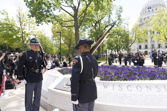 This year marked the 34th Annual Law Enforcement Memorial Ceremony--a solemn event to honor Wisconsin law enforcement officers who have died in the line of duty.