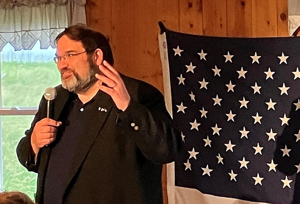 Wisconsin State Sen. Andre Jacque, a candidate for Wisconsin's 8th Congressional District, participated in the June 20 candidate forum hosted by Northeast Wisconsin Patriots.